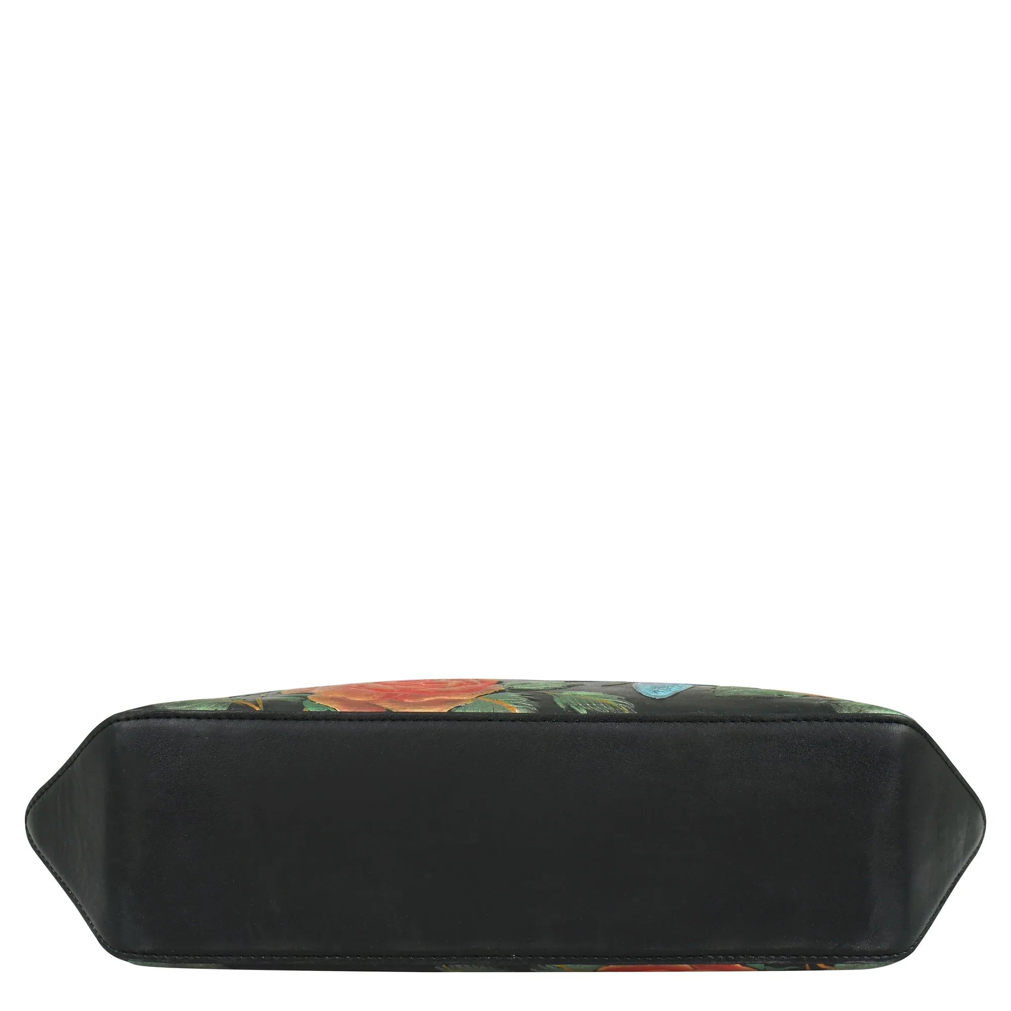 Slim Shoulder Bag – Red Roses & Butterfly