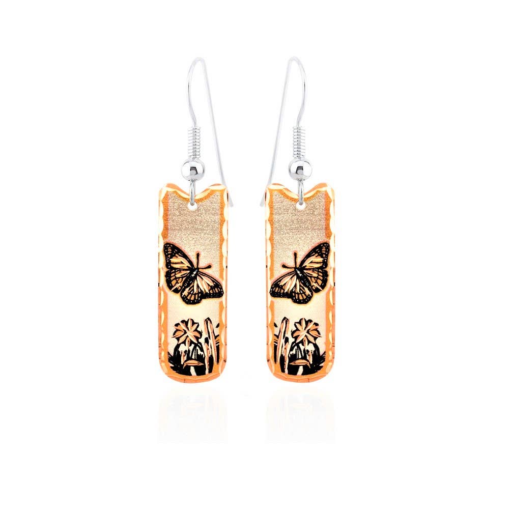 Dainty Butterfly Earrings