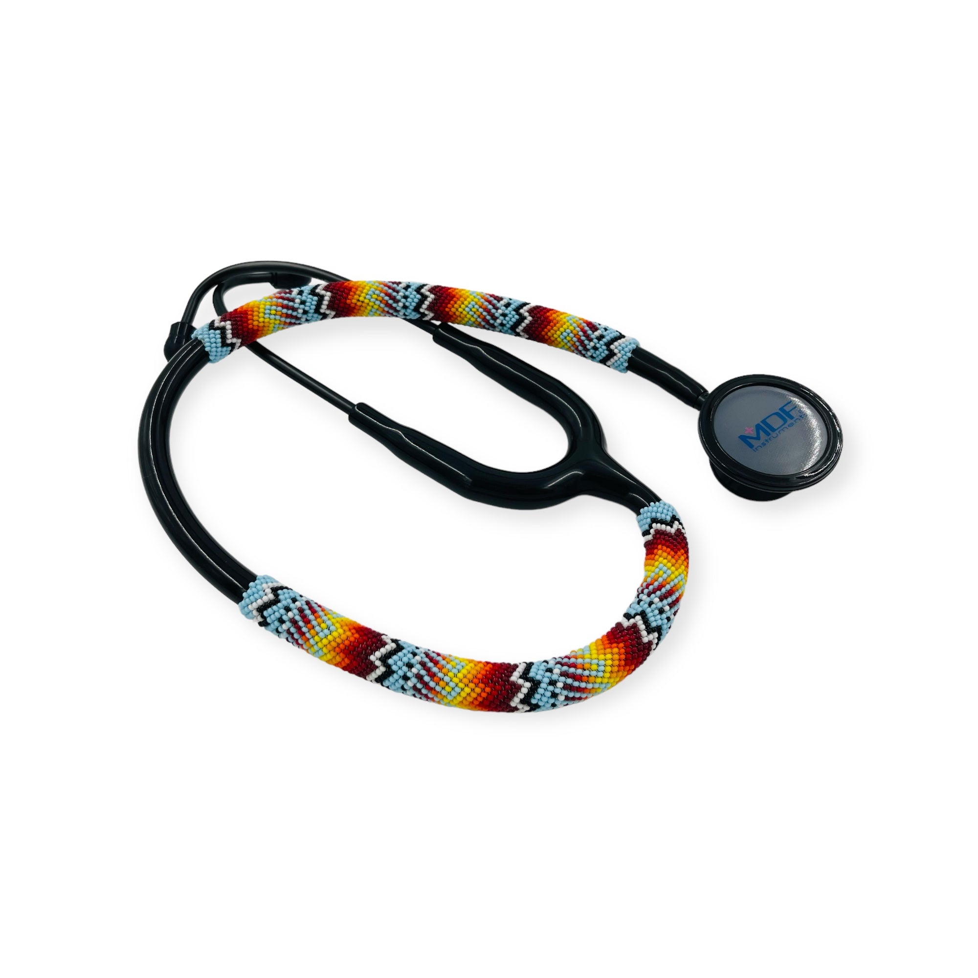 Beaded Stethoscope MDF Light Blue