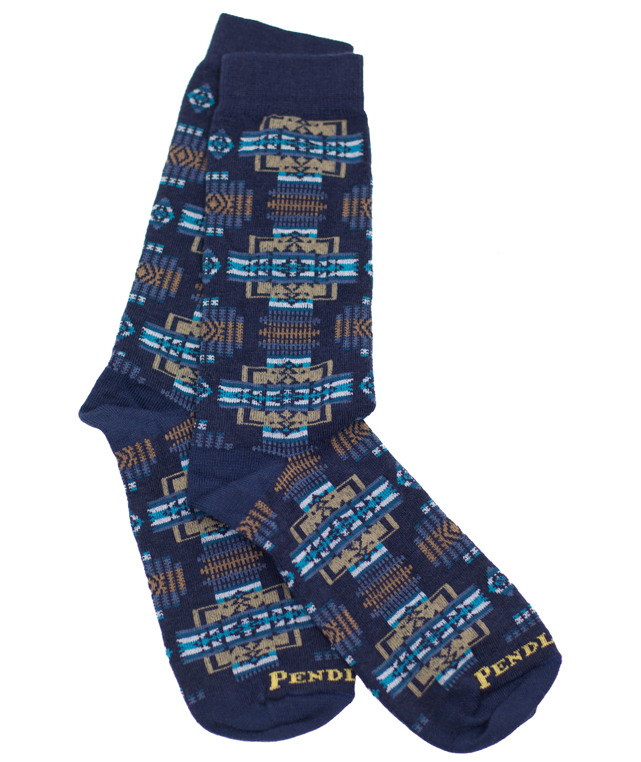 Pendleton - Chief Joseph Crew Socks - Blue/Indigo