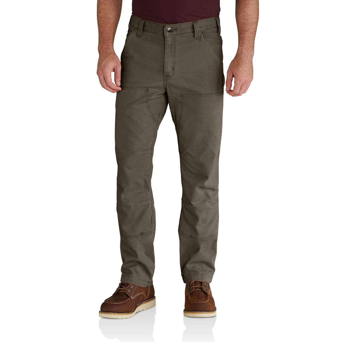 Carhartt Relaxed Straight Rigby Double-Front Dungaree in Tarmac