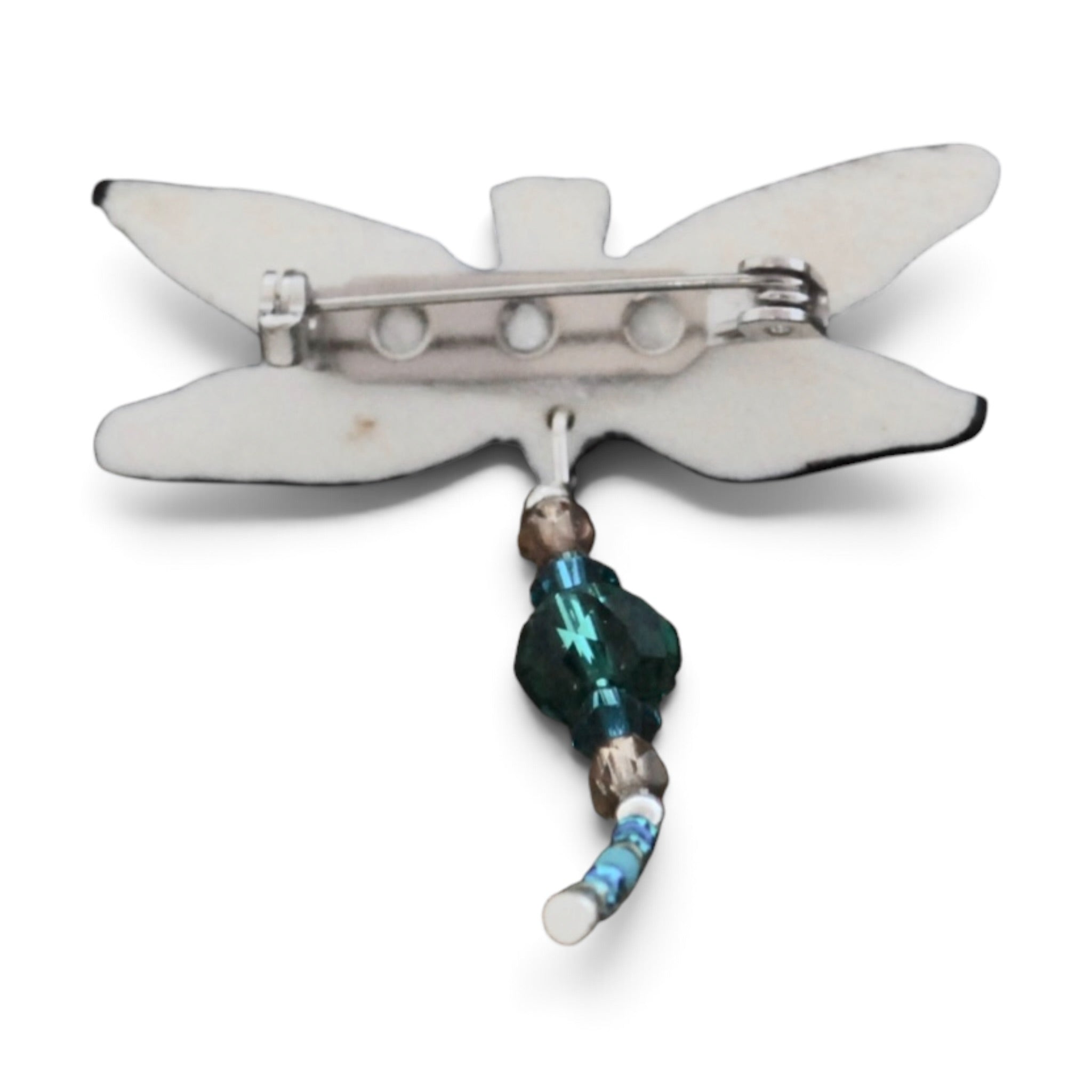Antler Dragonfly Pin - Purple