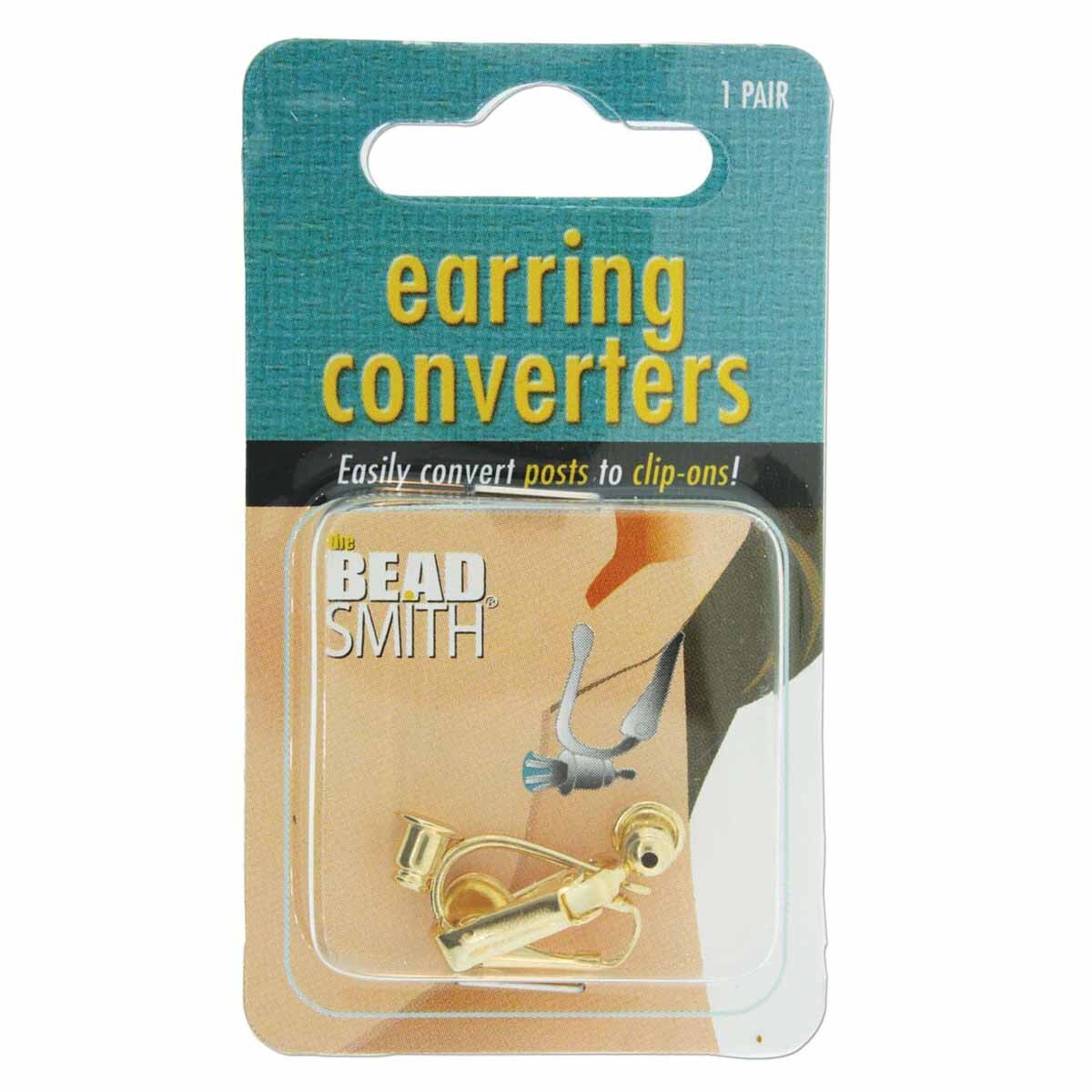 Earring Converters – Gold Plated | 1 Pair