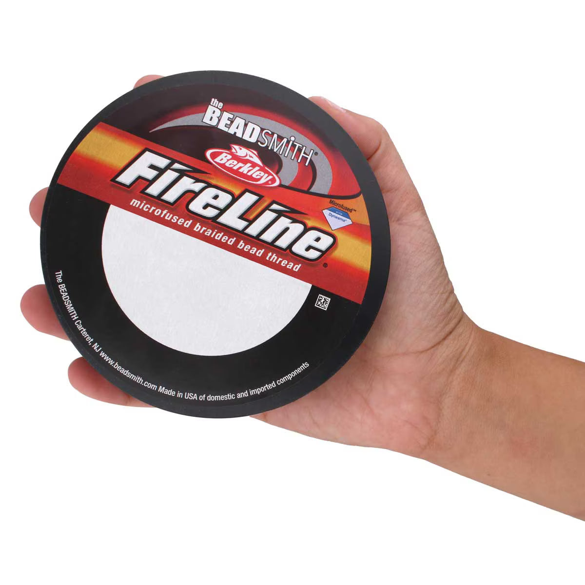 FireLine Beading Thread – 6 lb Crystal | .006” / .15mm | 125 Yard Spool