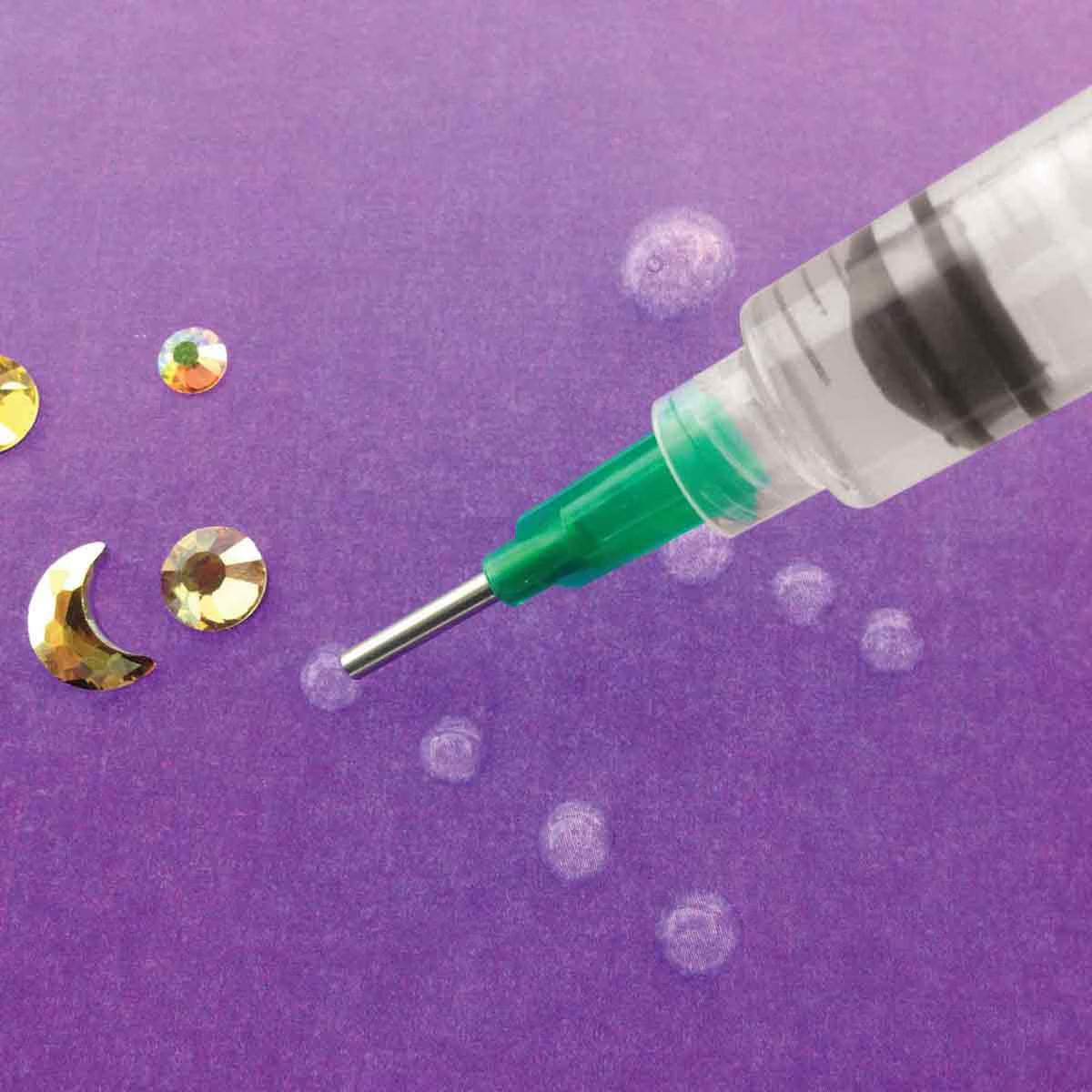 Glue Syringe Set for Flatback Crystals – 4 Pack | E6000