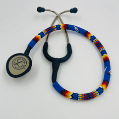 Beaded Stethoscope Littmann LW Blue