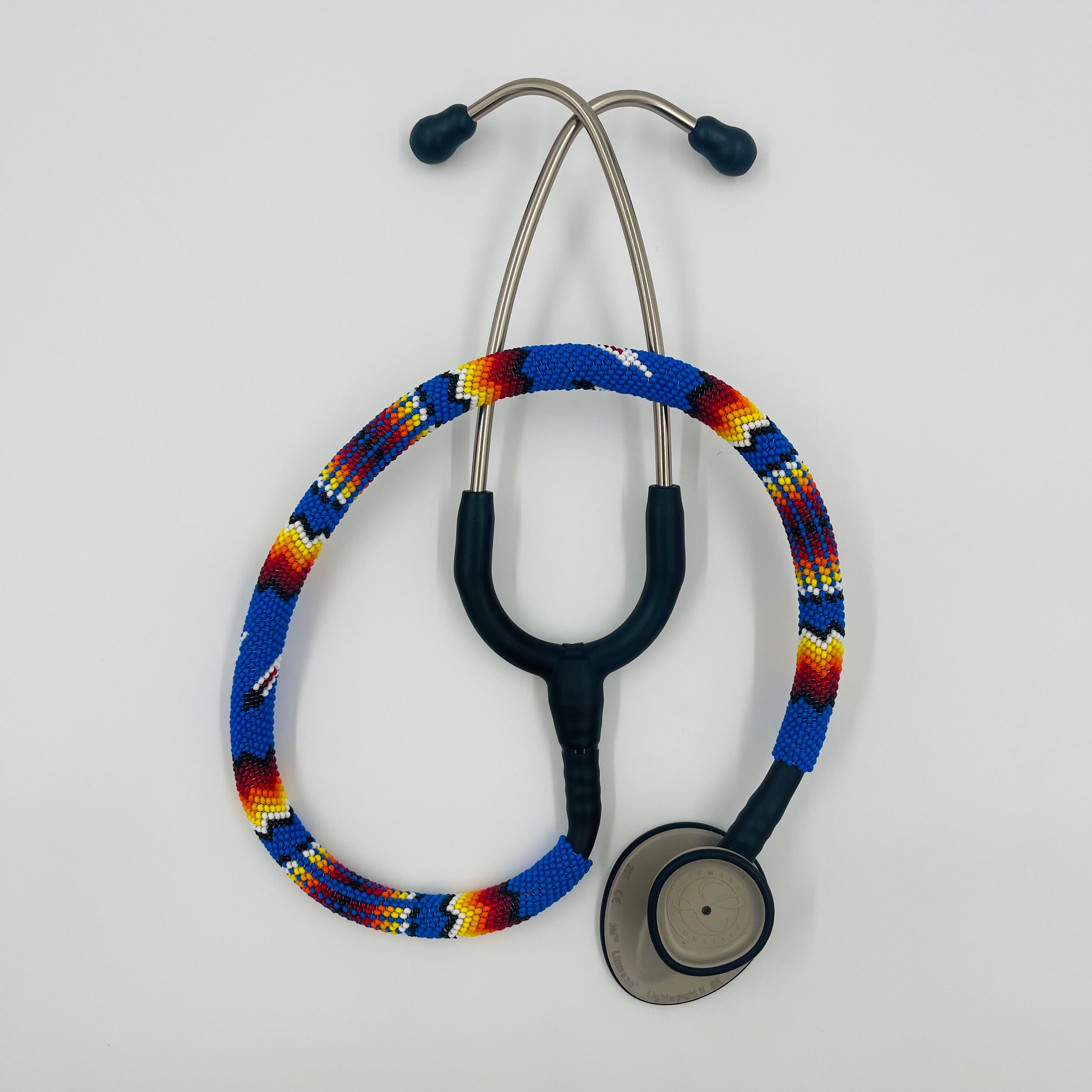 Beaded Stethoscope Littmann LW Blue