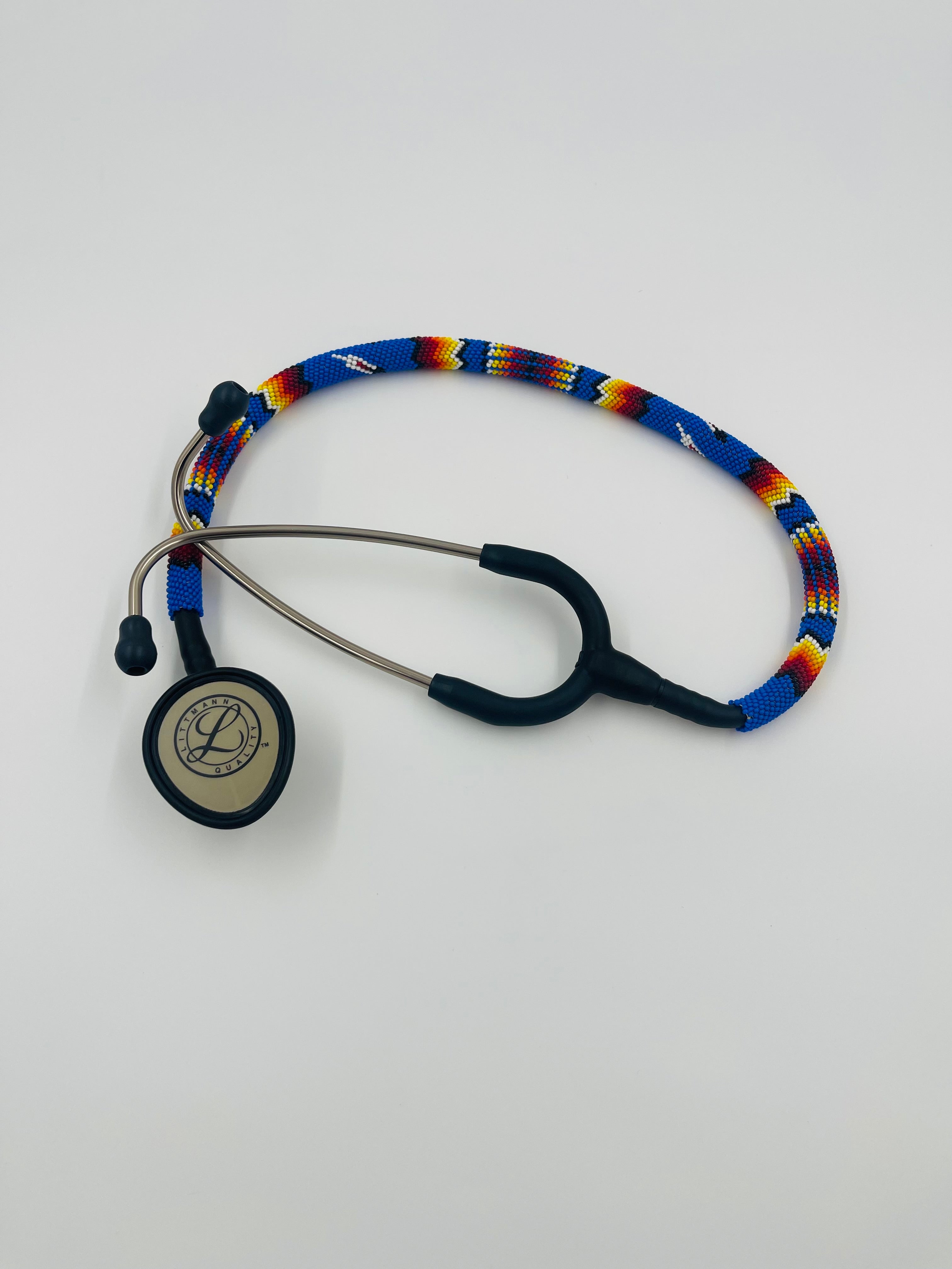 Beaded Stethoscope Littmann LW Blue