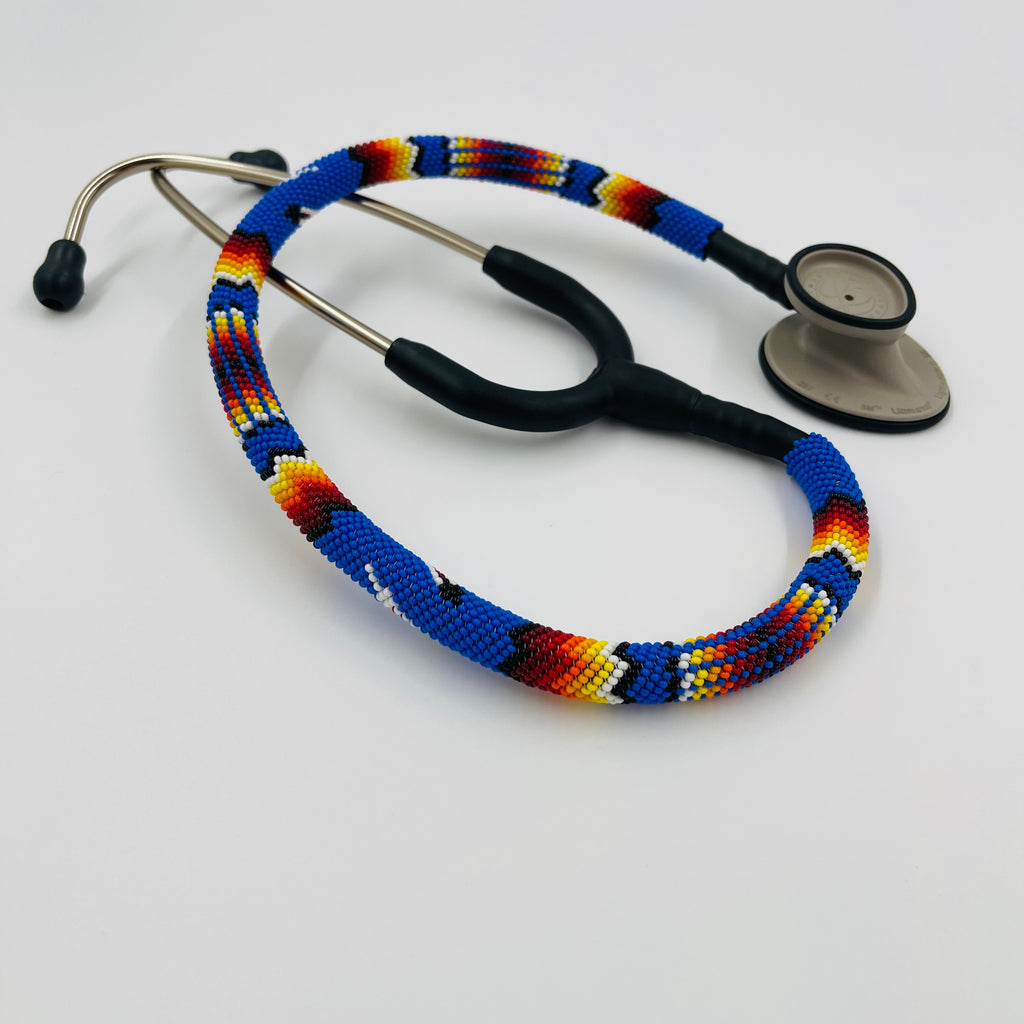 Beaded Stethoscope Littmann LW Blue