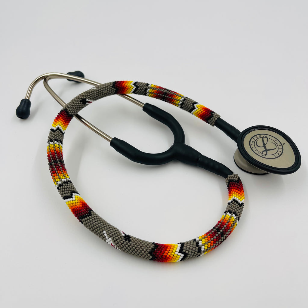 Beaded Stethoscope Littmann LW Grey