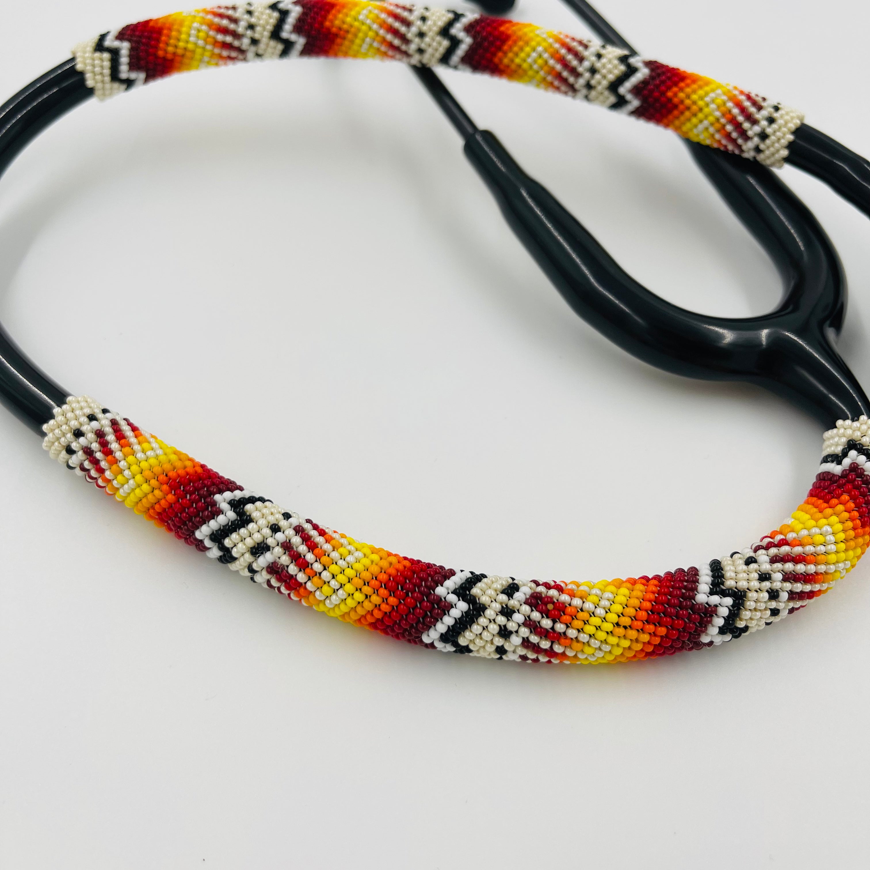 Beaded Stethoscope MDF Cream