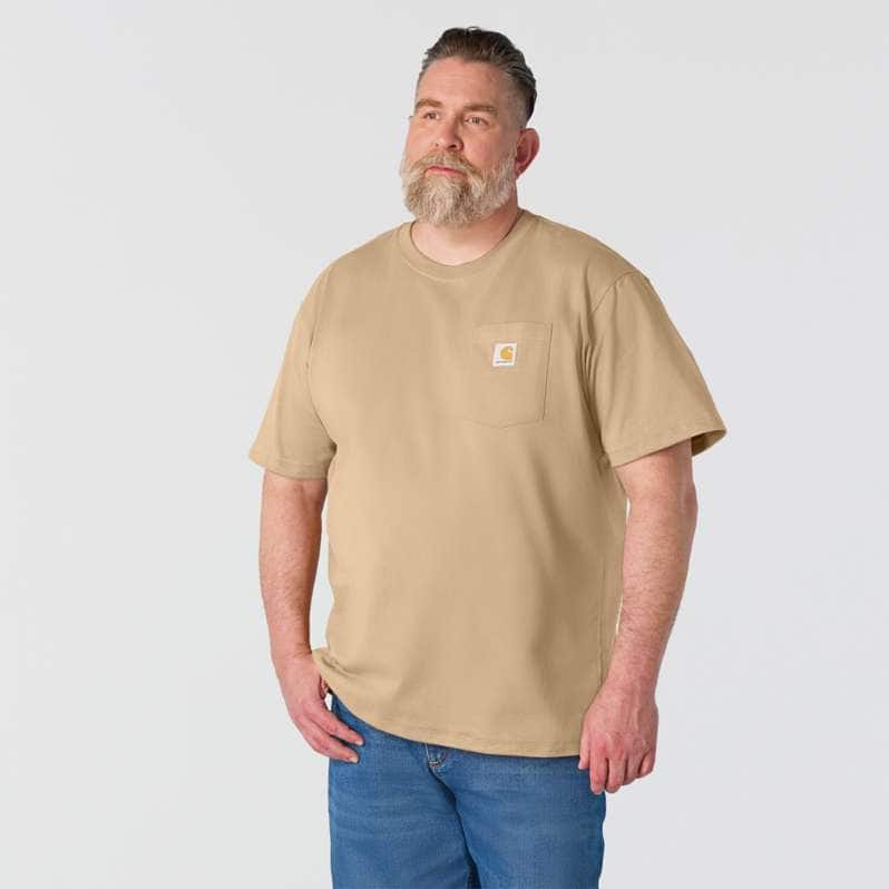 Carhartt K87 Workwear Pocket T-Shirt - Desert