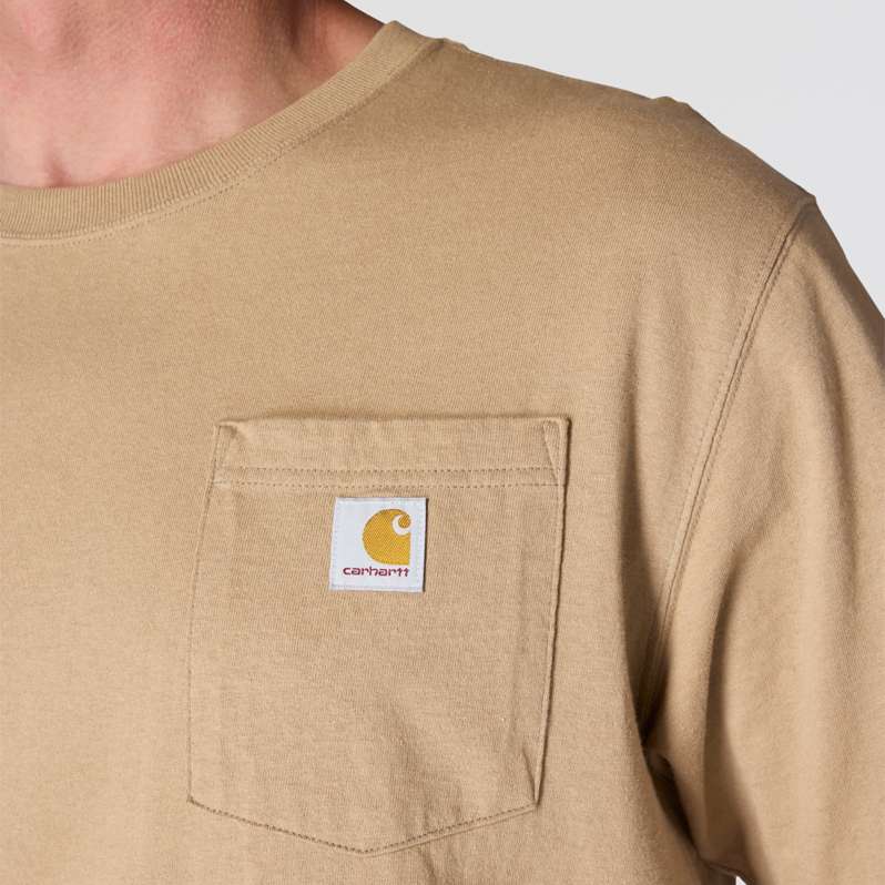 Carhartt K87 Workwear Pocket T-Shirt - Desert