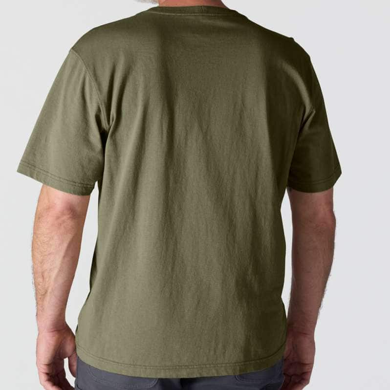 Carhartt K87 Workwear Pocket T-Shirt - Dusty Olive