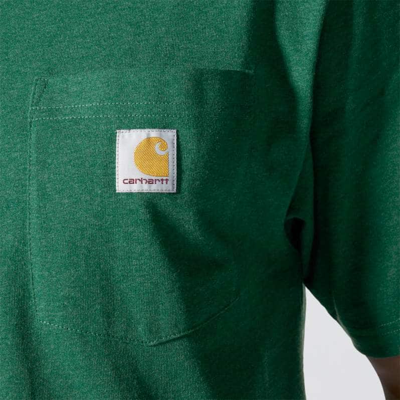 Carhartt K87 Workwear Pocket T-Shirt - North Woods Heather