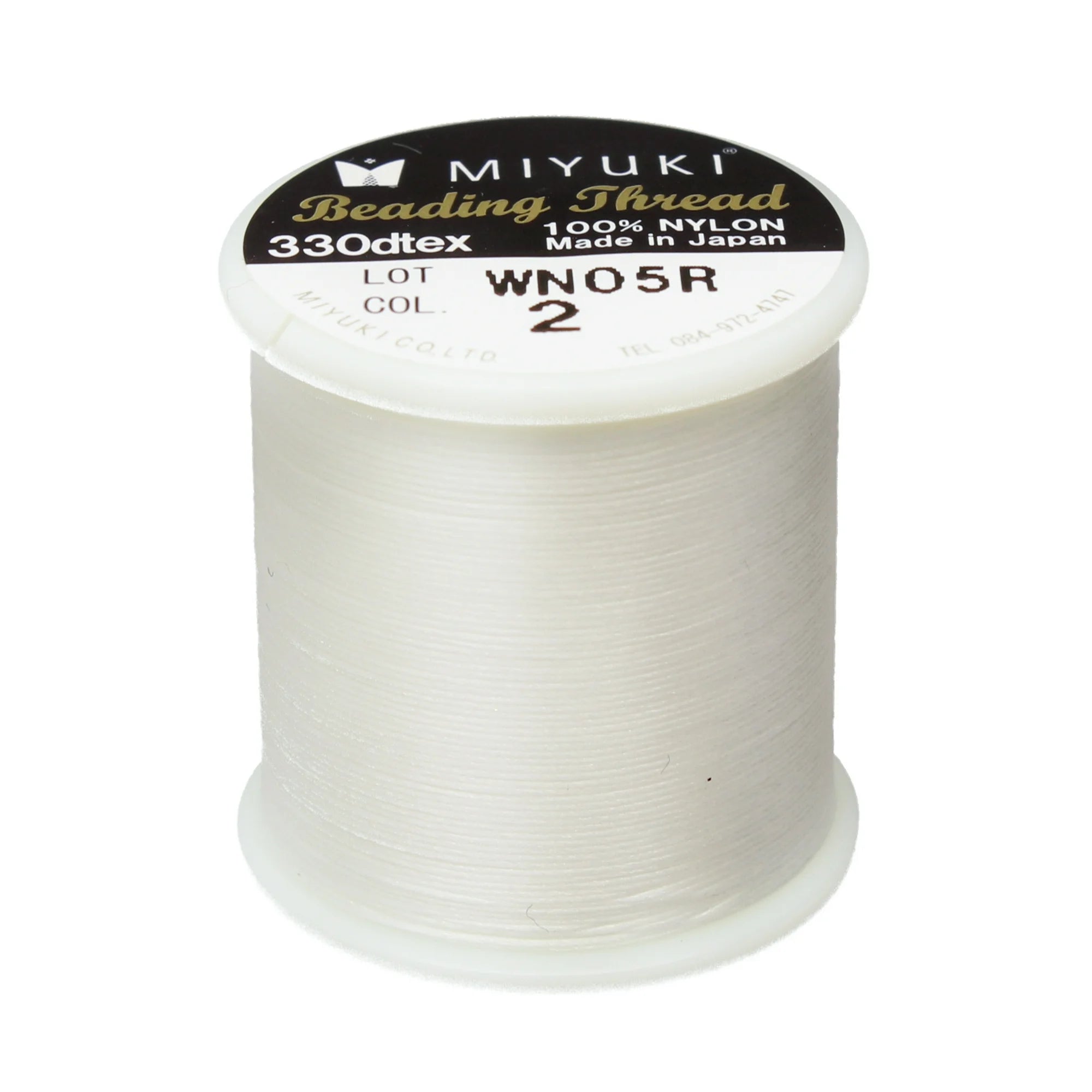 Miyuki Beading Thread – Eggshell | 55 Yard Spool