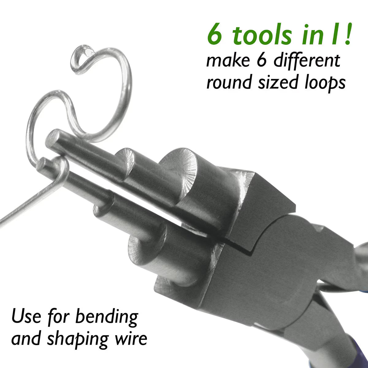 6-Step Wire Looping Pliers | Jewelry Making & Wire Forming Tool