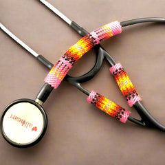Beaded Stethoscope Allheart Pink