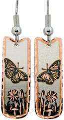 Dainty Butterfly Earrings
