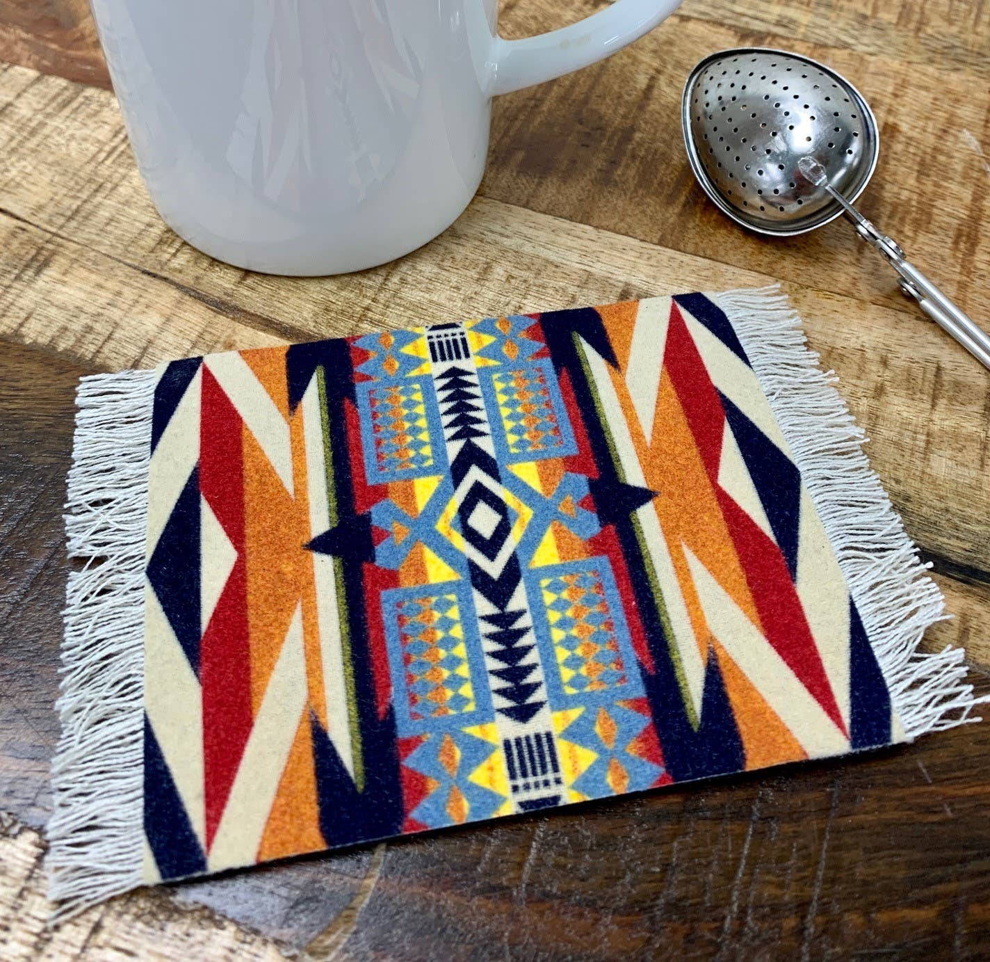 Pendleton Coaster Rug Set - Fire Legend