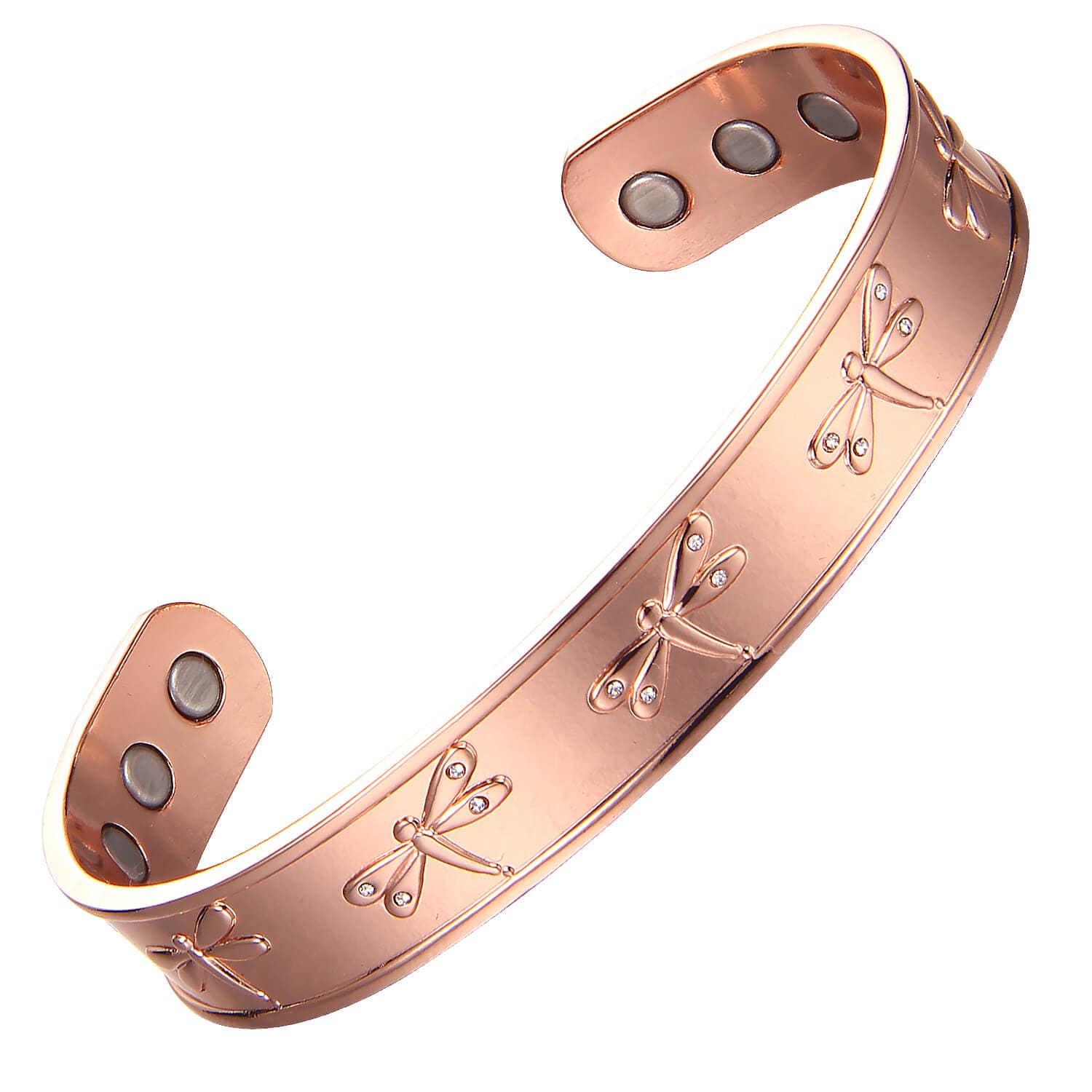 Dragonfly  Design Magnetic Bracelet