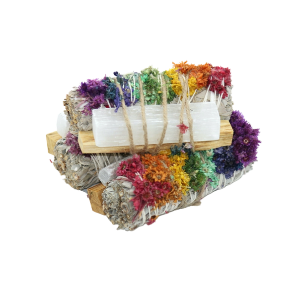 Sage - Chakra with Selenite - One Bundle
