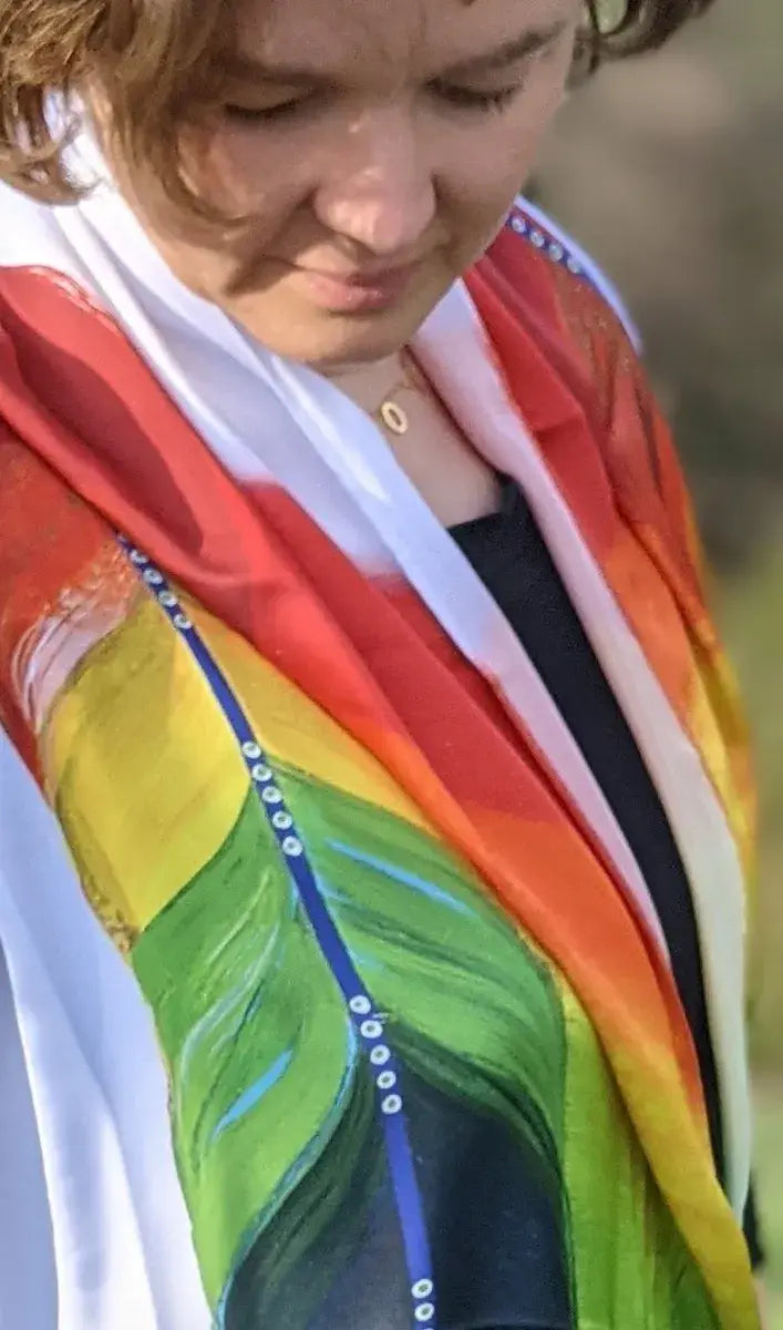 Rainbow Dreams Scarf By Bill & Traci Rabbit