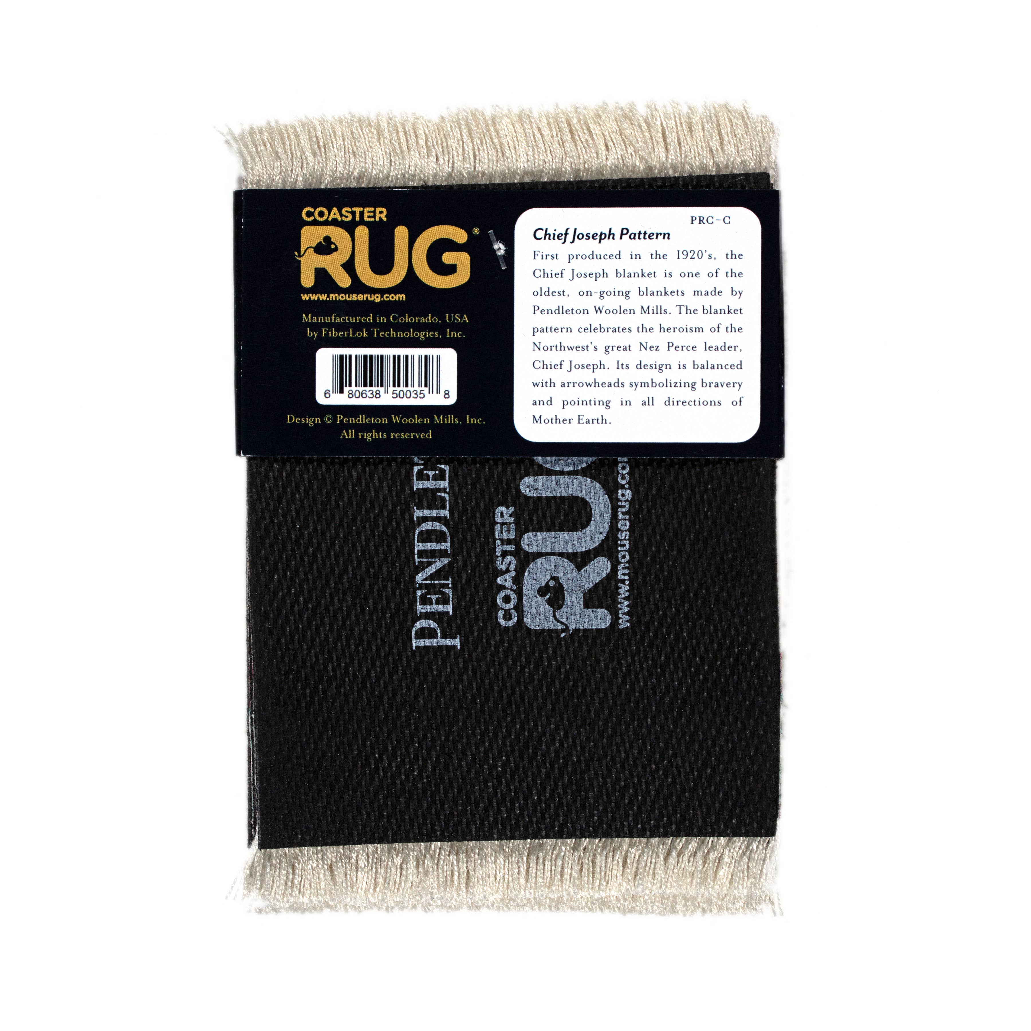 Pendleton Coaster Rugs Set - Chief Joseph Khaki