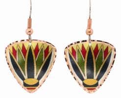 Ancient Egyptian Lotus Earrings