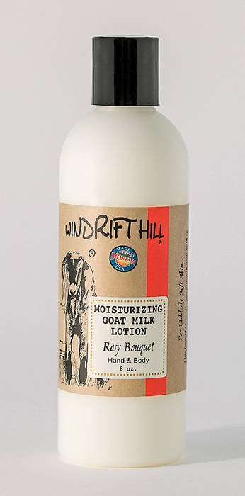 Windrift Hill Goat Milk Skincare - Rosy Bouquet   | Goat Milk Lotion