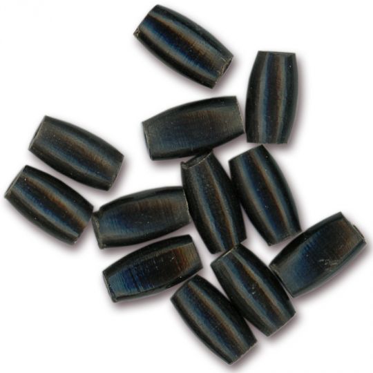 Black Buffalo Horn Hairpipe – ½” (20 ct)
