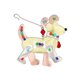 Baxter Dog Ornament - Handmade