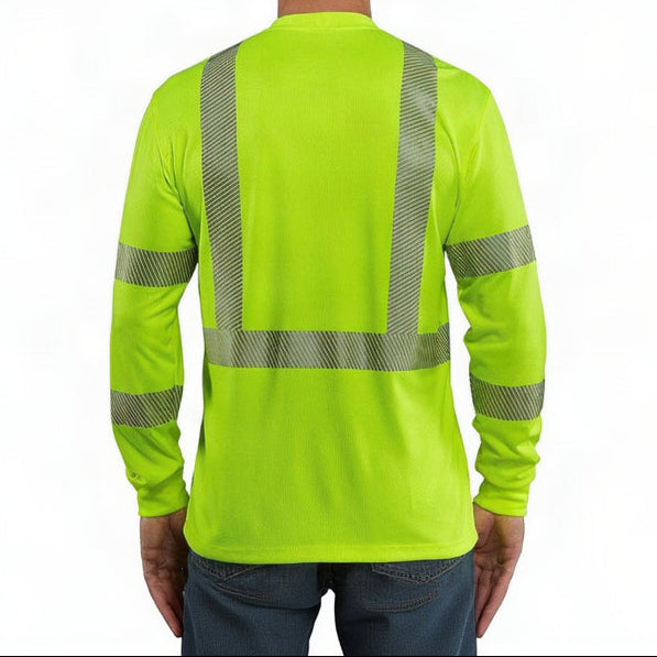 Carhartt 100496 - HV Force Relaxed LS Class 3 T-Shirt