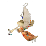 Trumpet Angel Ornament - Handmade