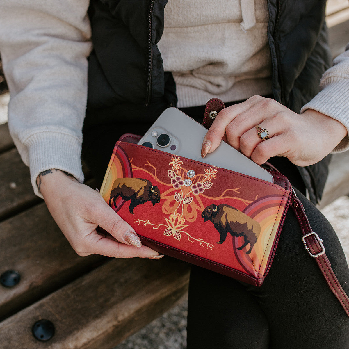 Smartphone Crossbody Bag – Buffaloes