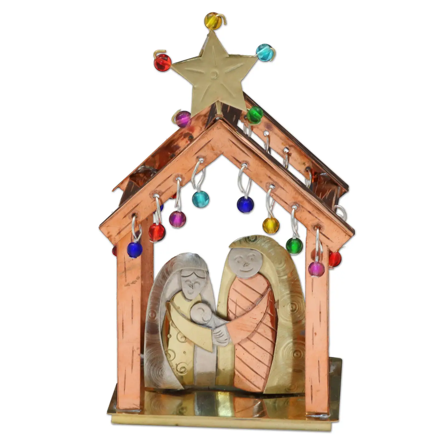 Manger Scene Tabletop - Handmade
