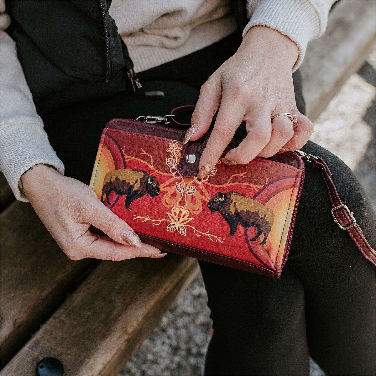 Smartphone Crossbody Bag – Buffaloes