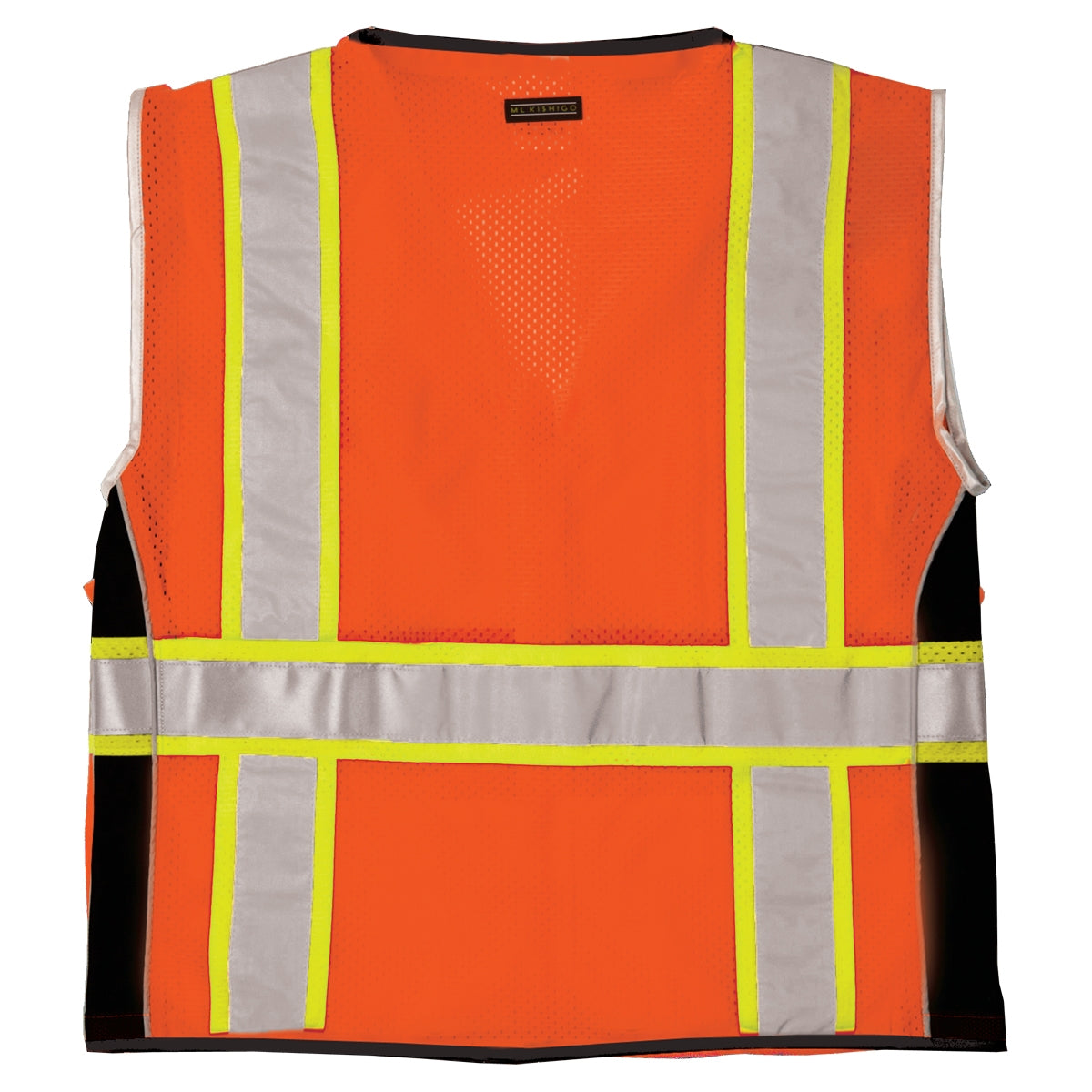 Kishigo 1514 Black Series Heavy Duty Safety Vest - Orange