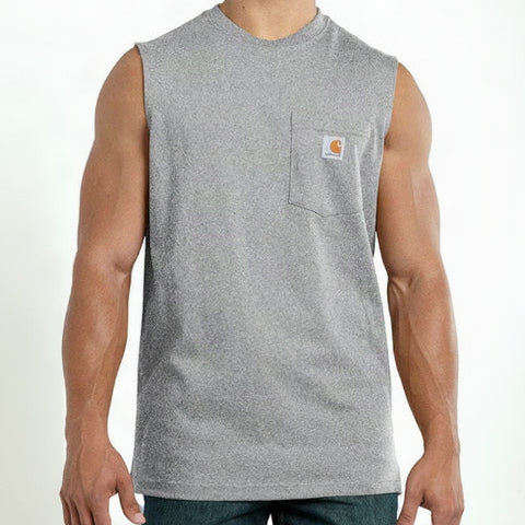 Carhartt 100374 - Dearborn Relaxed Sleeveless T-Shirt