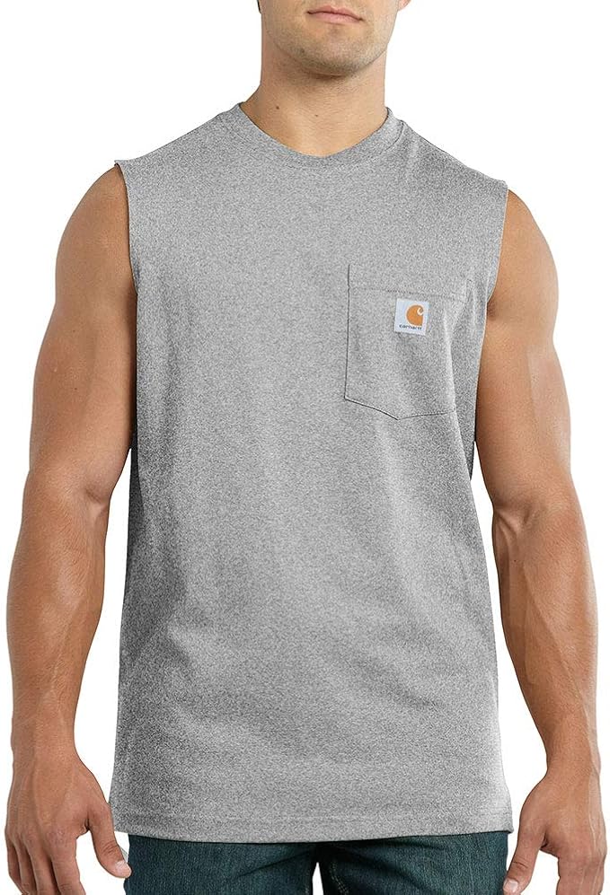 Carhartt 100374 - Dearborn Relaxed Sleeveless T-Shirt