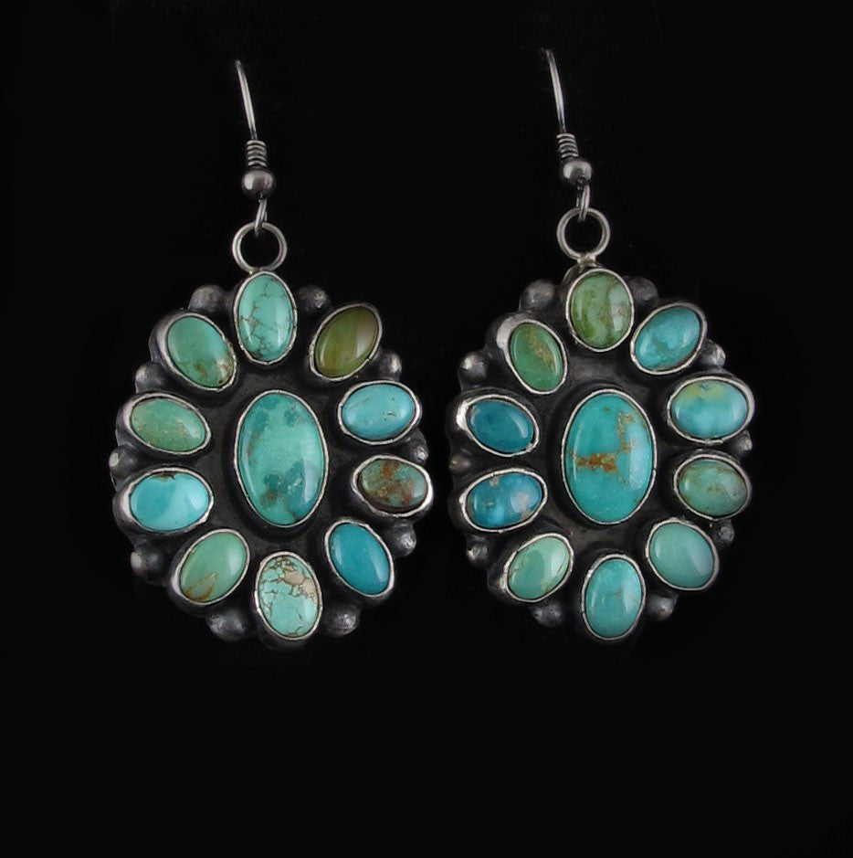 Squash Blossom Necklace Earring Set