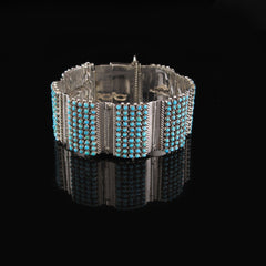 Petit Point Turquoise Bracelet