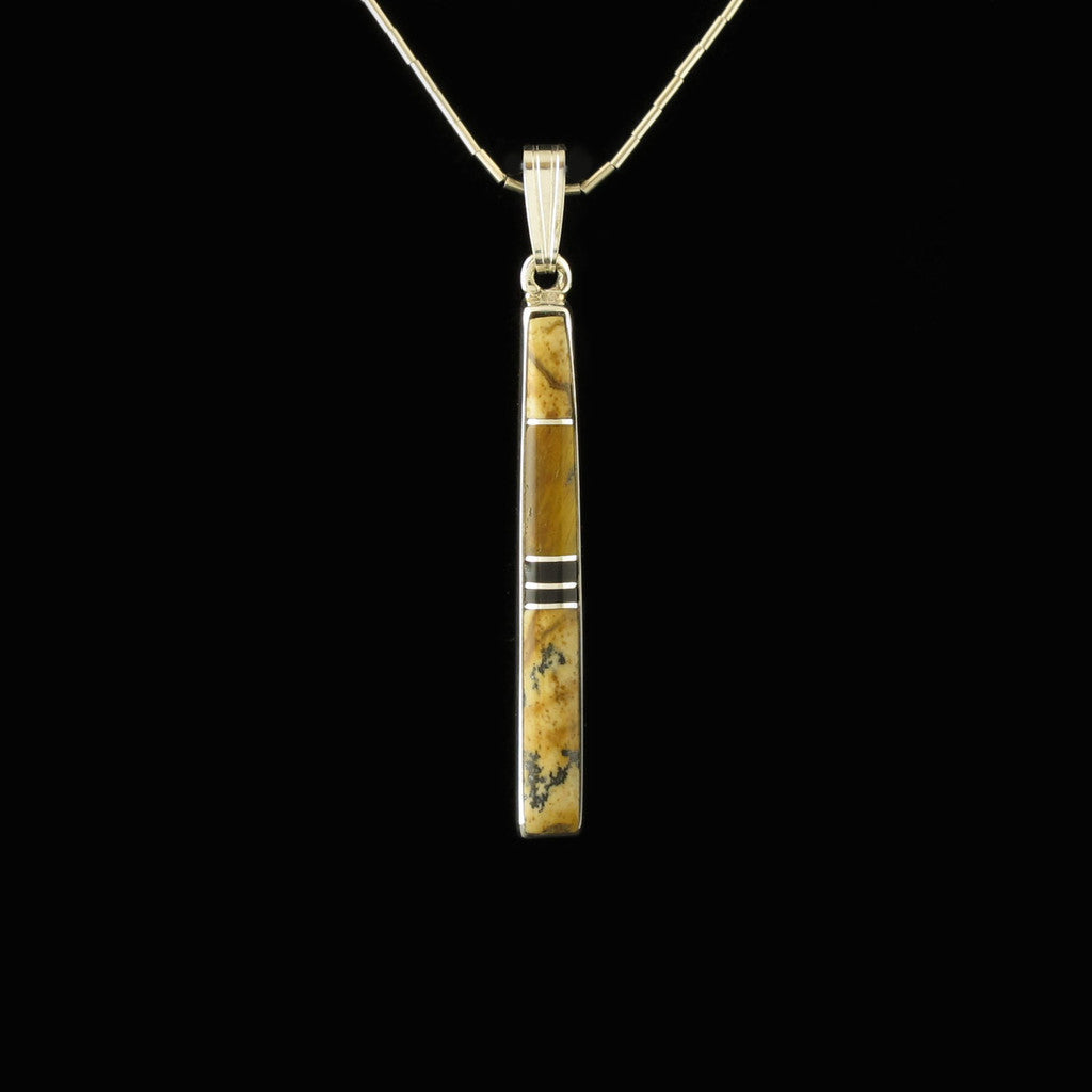 Traditional Picture Jasper Pendant