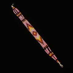 Pink Loom Made Bracelet