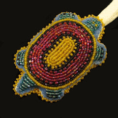 Blue Beaded Turtle
