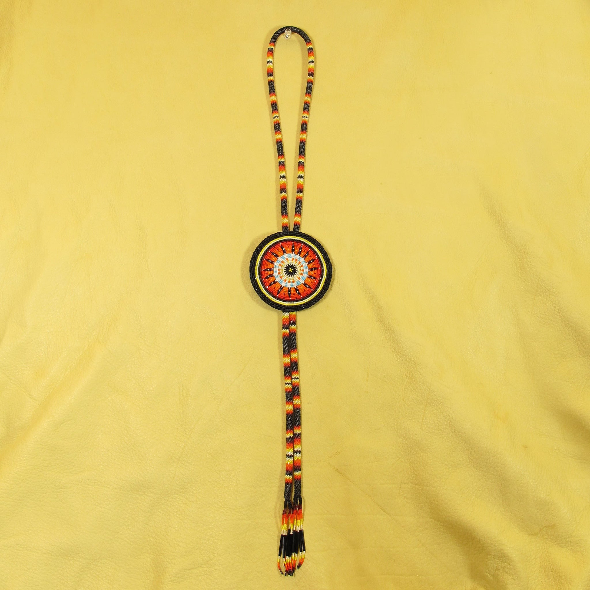 Black & Yellow Bolo Tie