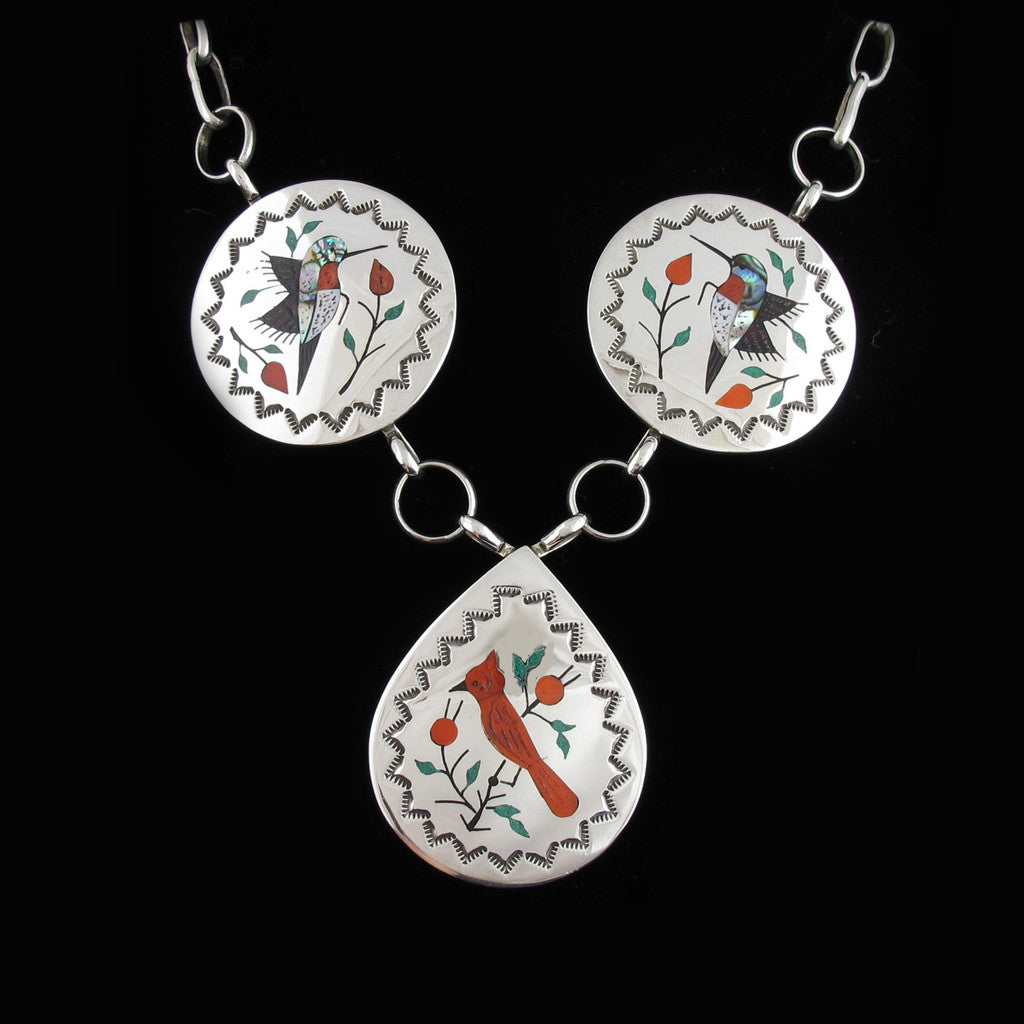 Zuni Birds Necklace