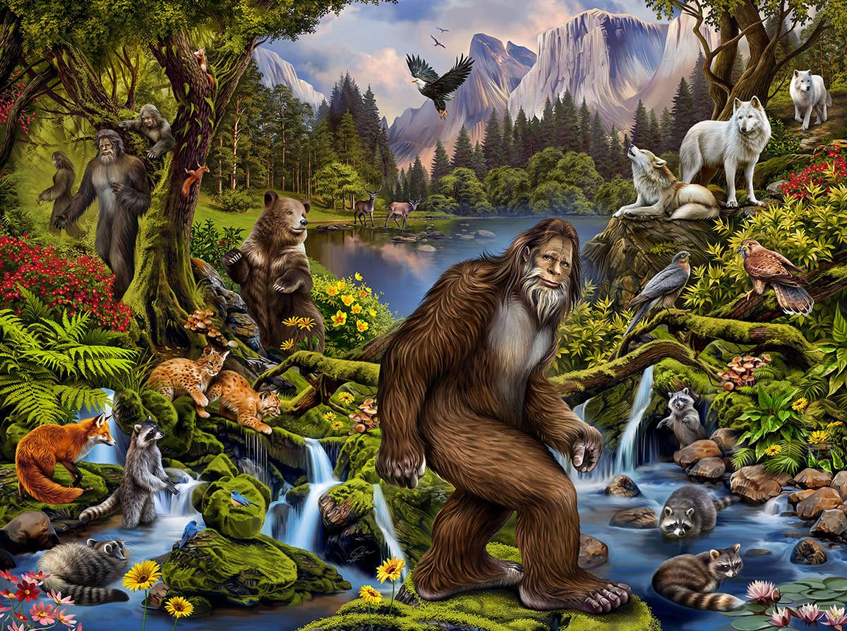 SunsOut - 1340 King of the Forest 300 pc Puzzle