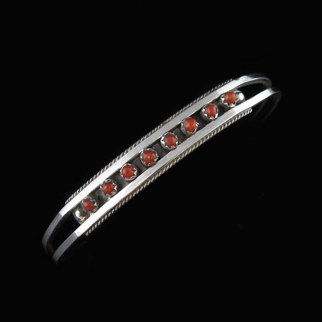Coral Petit Point Bracelet