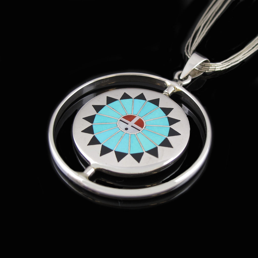 Zuni Reversible Pendant